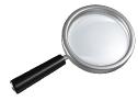 image of a magnifying glass